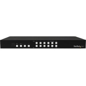 StarTech.com 4x4 HDMI Matrix Switch with Picture-and-Picture Multiviewer or Video Wall - 1920 x 1200 - WUXGA - 4 x 4 - Display, TV - 4 x HDMI Out - TAA Compliant IM2784146