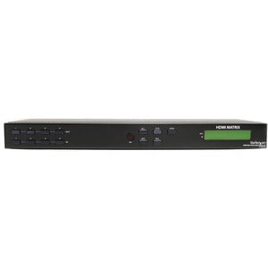 StarTech.com 4x4 HDMI Matrix Video Switch Splitter with Audio and RS232 - 1920 x 1200 - WUXGA - 1080p4 x 4 - Computer, Display, Media Player, Digital Signage - 4 x HDMI Out - TAA Compliant IM1722062