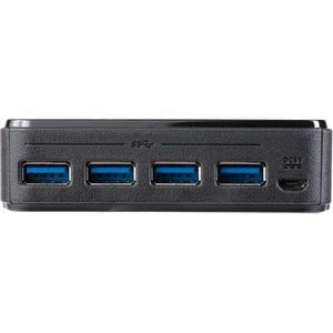 StarTech.com 4X4 USB 3.0 Peripheral Sharing Switch - Micro USB - External - 8 USB Port(s) - 8 USB 3.0 Port(s) IM4270271