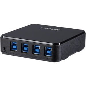 StarTech.com 4X4 USB 3.0 Peripheral Sharing Switch - Micro USB - External - 8 USB Port(s) - 8 USB 3.0 Port(s) IM4270271