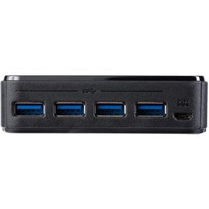 StarTech.com 4X4 USB 3.0 Peripheral Sharing Switch - Micro USB - External - 8 USB Port(s) - 8 USB 3.0 Port(s) IM4270271
