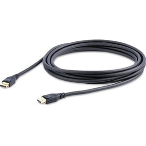 StarTech.com 5 m VESA Certified DisplayPort 1.4 Cable - 8K 60Hz HBR3 HDR - 16 ft Super UHD 4K 120Hz - DP to DP Video Monitor Cord M/M - 5m/16.4ft VESA Certified DisplayPort 1.4 Cable - 8K 60Hz/HDR/HBR3/DSC 1.2/HDCP 2.2/4:4:4 chroma subsampling/PVC jacket/ IM4400773
