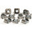 StarTech.com 50 Pkg M6 Cage Nuts for Server Rack Cabinet - Cage Nut - Stainless Steel - Silver - 50 / Pack - TAA Compliant IM1722009