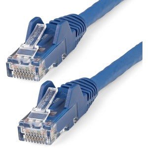 StarTech.com 50cm CAT6 Ethernet Cable, LSZH (Low Smoke Zero Halogen), 10 GbE Snagless 100W PoE UTP RJ45 Blue CAT 6 Network Patch Cord, ETL - 50 cm Category 6 Network Cable for Network Device, Server, Router, NAS Storage Device - First End: 1 x RJ-45 Netwo IM5179801