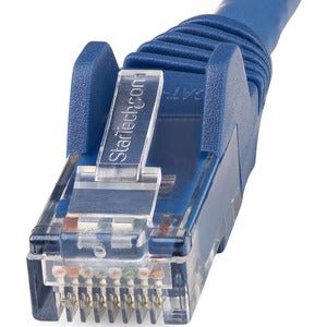 StarTech.com 50cm CAT6 Ethernet Cable, LSZH (Low Smoke Zero Halogen), 10 GbE Snagless 100W PoE UTP RJ45 Blue CAT 6 Network Patch Cord, ETL - 50 cm Category 6 Network Cable for Network Device, Server, Router, NAS Storage Device - First End: 1 x RJ-45 Netwo IM5179801