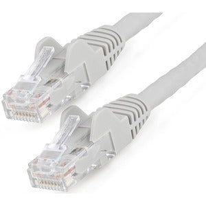 StarTech.com 50cm CAT6 Ethernet Cable, LSZH (Low Smoke Zero Halogen), 10 GbE Snagless 100W PoE UTP RJ45 Grey CAT 6 Network Patch Cord, ETL - 50 cm Category 6 Network Cable for Network Device, Server, Router, NAS Storage Device - First End: 1 x RJ-45 Netwo IM5179802