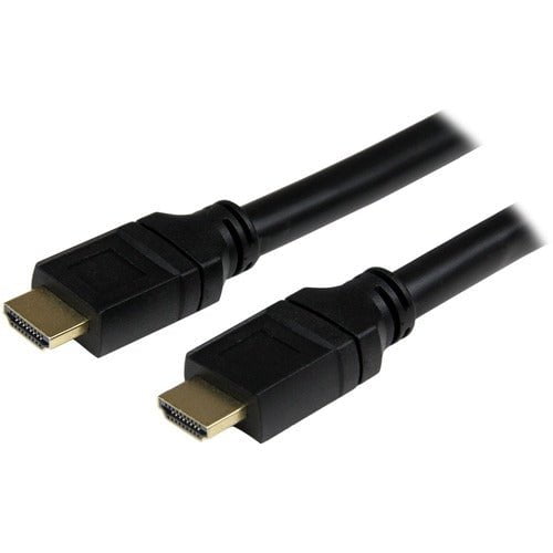 StarTech.com 50ft In Wall Plenum Rated HDMI Cable, 4K High Speed Long HDMI Cord w/ Ethernet, 4K30Hz UHD, 10.2 Gbps, HDMI 1.4 Display Cable - 15.24 m HDMI A/V Cable for Audio/Video Device, Blu-ray Player, DVD Player, Digital Video Recorder, Gaming Console, IM3440551