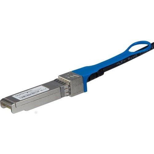 StarTech.com 5m 10G SFP+ to SFP+ Direct Attach Cable for HPE JG081C - 10GbE SFP+ Copper DAC 10 Gbps Low Power Passive Twinax - 5 m Twinaxial Network Cable for Network Device, Server, Switch - First End: 1 x SFP+ Network - Male - Second End: 1 x SFP+ Netwo IM4085948