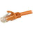 StarTech.com 5m CAT6 Ethernet Cable - Orange Snagless Gigabit - 100W PoE UTP 650MHz Category 6 Patch Cord UL Certified Wiring/TIA - 5 m Category 6 Network Cable for Network Device, Workstation - First End: 1 x RJ-45 Network - Male - Second End: 1 x RJ-45 IM2682291