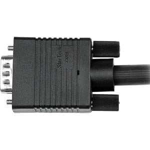StarTech.com 5m Coax High Resolution Monitor VGA Video Cable - HD15 to HD15 M/M - 5 m VGA Video Cable for Monitor, Video Device - First End: 1 x 15-pin HD-15 - Male - Second End: 1 x 15-pin HD-15 - Male - Shielding - Black - 1 IM2061242