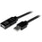 StarTech.com 5m USB 2.0 Active Extension Cable - M/F - 5 m USB Data Transfer Cable for Power Adapter, Wall Outlet - First End: 1 x 4-pin USB 2.0 Type A - Male - Second End: 1 x 4-pin USB 2.0 Type A - Female - Extension Cable - Shielding - Nickel Plated Co IM2664153