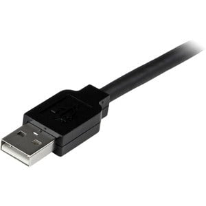 StarTech.com 5m USB 2.0 Active Extension Cable - M/F - 5 m USB Data Transfer Cable for Power Adapter, Wall Outlet - First End: 1 x 4-pin USB 2.0 Type A - Male - Second End: 1 x 4-pin USB 2.0 Type A - Female - Extension Cable - Shielding - Nickel Plated Co IM2664153