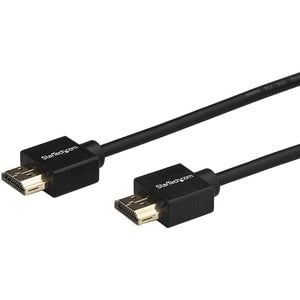 StarTech.com 6.6ft 2m HDMI 2.0 Cable, 4K 60Hz Long Premium Certified High Speed HDMI Cable with Ethernet, Ultra HD HDMI Cable Male to Male - 2 m HDMI A/V Cable for Audio/Video Device, Digital Signage Display, Home Theater System, Monitor, TV, Projector - IM3695904
