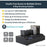 StarTech.com 6 Bay Hard Drive Duplicator/Eraser, 1:5 HDD/SSD Cloner/Copier, USB/eSATA to SATA Dock, Disk Sanitizer/Wiper, Cloning Device - 6-Bay external hard drive duplicator/eraser; Standalone drive cloner/copier, eraser/wiper, or docking station; 7 GB/ IM2842829