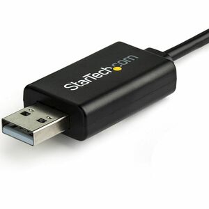 StarTech.com 6 ft / 1.8 m Cisco USB Console Cable - USB to RJ45 Rollover Cable - Transfer rates up to 460Kbps - M/M - Windowsï¿½, Mac and Linuxï¿½ Compatible - 1.80 m RJ-45/USB Network Cable for Notebook, Desktop Computer, Router, Server, Switch - First E IM4487332
