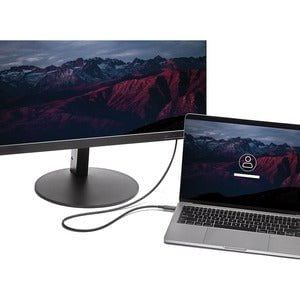 StarTech.com 6 ft. / 1.8 m USB-C to Mini DisplayPort Cable - 4K 60Hz - Black - USB 3.1 Type-C to Mini DP Adapter Cable - mDP Cable - 1.83 m Mini DisplayPort/USB A/V Cable for Chromebook, Monitor, iMac, Notebook, MacBook, TV - First End: 1 x 24-pin USB 3.1 IM4150588