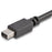 StarTech.com 6 ft. / 1.8 m USB-C to Mini DisplayPort Cable - 4K 60Hz - Black - USB 3.1 Type-C to Mini DP Adapter Cable - mDP Cable - 1.83 m Mini DisplayPort/USB A/V Cable for Chromebook, Monitor, iMac, Notebook, MacBook, TV - First End: 1 x 24-pin USB 3.1 IM4150588
