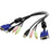 StarTech.com 6 ft 4-in-1 USB VGA KVM Switch Cable with Audio - 1.83 m KVM Cable for Keypad, KVM Switch - First End: 1 x 15-pin HD-15 - Male, 2 x Mini-phone Audio - Male - Second End: 1 x 15-pin HD-15 - Male, 2 x Mini-phone Audio - Male, 1 x 4-pin Type A K IM2902566