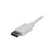 StarTech.com 6ft/1.8m USB C to DisplayPort 1.2 Cable 4K 60Hz - USB Type-C to DP Video Adapter Monitor Cable HBR2 - TB3 Compatible - White - 1.80 m DisplayPort/Thunderbolt 3 A/V Cable for Video Device, Monitor, Workstation, Projector, MacBook, Ultrabook, T IM3962948