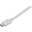 StarTech.com 6ft/1.8m USB C to DisplayPort 1.2 Cable 4K 60Hz - USB Type-C to DP Video Adapter Monitor Cable HBR2 - TB3 Compatible - White - 1.80 m DisplayPort/Thunderbolt 3 A/V Cable for Video Device, Monitor, Workstation, Projector, MacBook, Ultrabook, T IM3962948