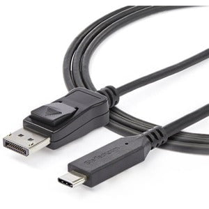 StarTech.com 6ft/1.8m USB C to Displayport 1.4 Cable Adapter - 4K/5K/8K USB Type C to DP 1.4 Monitor Video Converter Cable - HDR/HBR3/DSC - USB-C to DisplayPort 1.4 cable with HDR/DisplayHDR/HBR3/DSC/HDCP 2.2/1.4; 8K 60Hz/4K 120Hz/1080p - USB-C to DP adap IM4548315