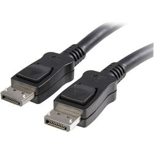 StarTech.com 6ft (2m) DisplayPort 1.2 Cable, 4K x 2K UHD VESA Certified DisplayPort Cable, DP Cable/Cord for Monitor, w/ Latches - 1.83 m DisplayPort A/V Cable for Audio/Video Device, Monitor, Workstation, Projector - First End: 1 x 20-pin DisplayPort 1.2 IM1598622