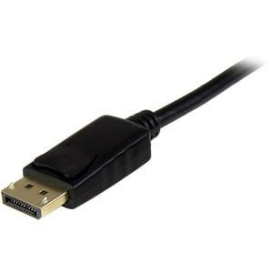 StarTech.com 6ft (2m) DisplayPort to HDMI Cable, 4K 30Hz Video, DP 1.2 to HDMI Adapter Cable Converter for HDMI Monitor/Display, Passive - 6.6ft/2m Passive DisplayPort to HDMI cable converter - 4K 30Hz/1080p/7.1 Audio/HDCP 1.4/DPCP; DP 1.2 to HDMI 1.4 - C IM2940412