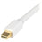 StarTech.com 6ft (2m) Mini DisplayPort to HDMI Cable, 4K 30Hz Video, Mini DP to HDMI Adapter/Converter Cable, mDP to HDMI Monitor, White - 2 m HDMI/Mini DisplayPort A/V Cable for PC, MacBook, Ultrabook, Projector, Mac mini, Dock - First End: 1 x 20-pin Mi IM2940628