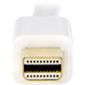 StarTech.com 6ft (2m) Mini DisplayPort to HDMI Cable, 4K 30Hz Video, Mini DP to HDMI Adapter/Converter Cable, mDP to HDMI Monitor, White - 2 m HDMI/Mini DisplayPort A/V Cable for PC, MacBook, Ultrabook, Projector, Mac mini, Dock - First End: 1 x 20-pin Mi IM2940628
