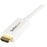 StarTech.com 6ft (2m) Mini DisplayPort to HDMI Cable, 4K 30Hz Video, Mini DP to HDMI Adapter/Converter Cable, mDP to HDMI Monitor, White - 2 m HDMI/Mini DisplayPort A/V Cable for PC, MacBook, Ultrabook, Projector, Mac mini, Dock - First End: 1 x 20-pin Mi IM2940628