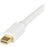 StarTech.com 6ft (2m) Mini DisplayPort to HDMI Cable, 4K 30Hz Video, Mini DP to HDMI Adapter/Converter Cable, mDP to HDMI Monitor, White - 2 m HDMI/Mini DisplayPort A/V Cable for PC, MacBook, Ultrabook, Projector, Mac mini, Dock - First End: 1 x 20-pin Mi IM2940628