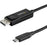 StarTech.com 6ft (2m) USB C to DisplayPort 1.4 Cable 8K 60Hz/4K - Reversible DP to USB-C or USB-C to DP Video Adapter Cable HBR3/HDR/DSC - Reversible USB C to DisplayPort 1.4 cable (USB-C DP Alt Mode laptop to monitor) or DP 1.4 to USB-C display cable - B IM4790555