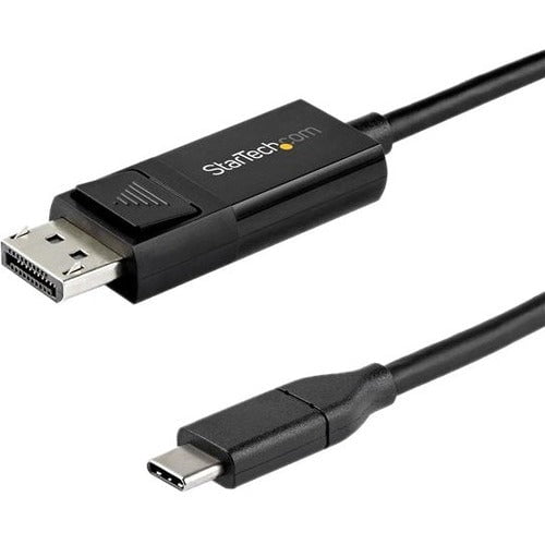 StarTech.com 6ft (2m) USB C to DisplayPort 1.4 Cable 8K 60Hz/4K - Reversible DP to USB-C or USB-C to DP Video Adapter Cable HBR3/HDR/DSC - Reversible USB C to DisplayPort 1.4 cable (USB-C DP Alt Mode laptop to monitor) or DP 1.4 to USB-C display cable - B IM4790555