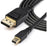 StarTech.com 6ft 2m VESA Certified Mini DisplayPort to DisplayPort 1.4 Cable, 8K 60Hz HBR3 HDR, Super UHD 4K 120Hz, mDP to DP Slim Cord - 2 m DisplayPort/Mini DisplayPort A/V Cable for Audio/Video Device, Notebook, Workstation, TV, Projector, MAC - First IM5243680