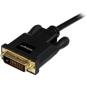 StarTech.com 6ft Mini DisplayPort to DVI Cable, Mini DP to DVI-D Adapter/Converter Cable, 1080p Video, mDP 1.2 to DVI Monitor/Display - 1.83 m DVI/Mini DisplayPort Video Cable for TV, Ultrabook, Projector, MacBook, Mac mini - First End: 1 x 20-pin Mini Di IM2465241
