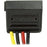 StarTech.com 6in 4 Pin Molex to SATA Power Cable Adapter - For Hard Drive - 15.24 cm Cord Length - 1 IM1590402