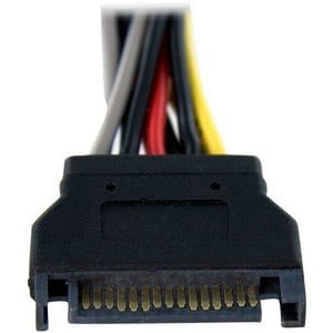 StarTech.com 6in SATA Power Y Splitter Cable Adapter - For Disk Drive - 15.24 cm Cord Length IM1822430