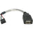 StarTech.com 6in USB 2.0 Cable - USB A to USB 4 Pin Header F/F USB A Female to Motherboard Header Adapter - USB cable - 4 pin USB Type A (F) - 4 pin MPC (F) - 15 cm - 1 x 4-pin USB 2.0 Type A - Female - 1 x 4-pin IDC USB 2.0 - Female - Grey Black IM2023929