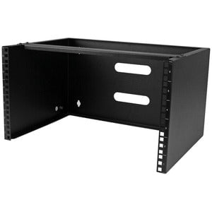StarTech.com 6U 14in Deep Wallmounting Bracket for Patch Panel - Mount networking equipment and shallow rackmount devices with this 6U wall-mountable rack - wall mounting bracket - wall mount bracket - wall mount bracket - wall rack mount - wall server ra IM2902567