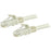 StarTech.com 7.5m CAT6 Ethernet Cable - White Snagless Gigabit - 100W PoE UTP 650MHz Category 6 Patch Cord UL Certified Wiring/TIA - 7.50 m Category 6 Network Cable for Network Device, Wall Outlet, Workstation - First End: 1 x RJ-45 Network - Male - Se... IM4833294