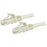 StarTech.com 7.5m CAT6 Ethernet Cable - White Snagless Gigabit - 100W PoE UTP 650MHz Category 6 Patch Cord UL Certified Wiring/TIA - 7.50 m Category 6 Network Cable for Network Device, Wall Outlet, Workstation - First End: 1 x RJ-45 Network - Male - Se... IM4833294