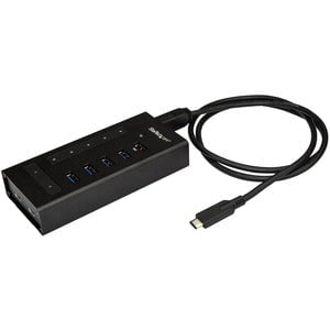 StarTech.com 7 Port USB C Hub - 2x USB-C & 5x USB-A - Mountable Metal USB 3.0 Type-C Hub - 5Gbps USB 3.2 Gen 1 - Self Powered - BC 1.2 - 7-Port USB-C hub - USB Type-C laptop/desktop to 5 USB-A (1x BC 1.2) and 2 USB-C - SuperSpeed 5Gbps USB 3.1/3.2 Gen 1 - IM3967151