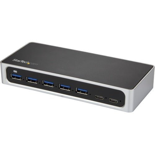 StarTech.com 7 Port USB C Hub with Fast Charge - 5x USB-A & 2x USB-C (USB 3.0 SuperSpeed 5Gbps) - USB 3.2 Gen 1 Adapter Hub - Self Powered - USB Type B - Desktop - 7 USB Port(s) - 5 USB 3.0 Port(s) - UASP Support - PC, Mac, Linux, Android, ChromeOS IM4201983