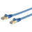 StarTech.com 7m CAT6a Ethernet Cable - 10 Gigabit Category 6a Shielded Snagless 100W PoE Patch Cord - 10GbE Blue UL Certified Wiring/TIA - 7 m Category 6a Network Cable for PoE-enabled Device, Computer, Hub, Router, Patch Panel - First End: 1 x RJ-45 Netw IM4834593