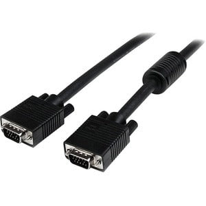 StarTech.com 7m Coax High Resolution Monitor VGA Video Cable - HD15 to HD15 M/M - 7 m VGA Video Cable for Video Device, Monitor, Projector - First End: 1 x 15-pin HD-15 - Male - Second End: 1 x 15-pin HD-15 - Male - Shielding - Nickel Plated Connector - B IM2523149