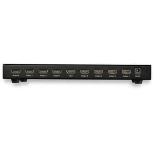 StarTech.com 8-Port 4K 60Hz HDMI Splitter - 3840 × 2160 - 1 x HDMI In - 8 x HDMI Out - TAA Compliant IM4212902