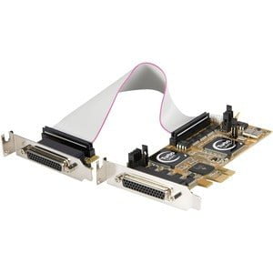 StarTech.com 8 Port PCI Express Low Profile Serial Adapter Card - PCI Express - 8 x DB-9 RS-232 - Serial, Via Cable - Plug-in Card - TAA Compliant IM1603529