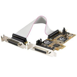 StarTech.com 8 Port PCI Express Low Profile Serial Adapter Card - PCI Express - 8 x DB-9 RS-232 - Serial, Via Cable - Plug-in Card - TAA Compliant IM1603529