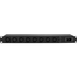 StarTech.com 8-Port Rack-Mount PDU with C13 Outlets - 16 A - 10 ft. Po ...