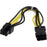 StarTech.com 8in 6 pin PCI Express Power Extension Cable - Extend the reach of a PCI Express video card power supply connection IM1722037